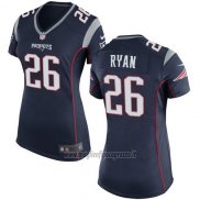 Maglia NFL Game Donna New England Patriots Ryan Nero
