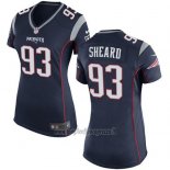 Maglia NFL Game Donna New England Patriots Sheard Nero