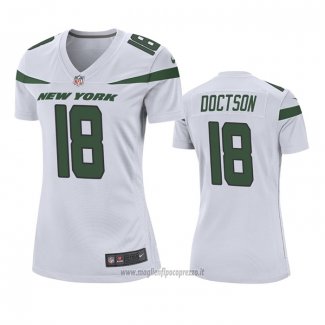 Maglia NFL Game Donna New York Jets Josh Doctson Bianco