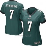 Maglia NFL Game Donna Philadelphia Eagles Jaworski Verde