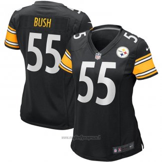 Maglia NFL Game Donna Pittsburgh Steelers Devin Bush Nero