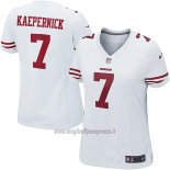 Maglia NFL Game Donna San Francisco 49ers Kaepernick Bianco
