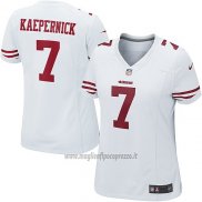 Maglia NFL Game Donna San Francisco 49ers Kaepernick Bianco