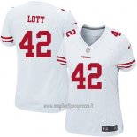 Maglia NFL Game Donna San Francisco 49ers Lott Bianco