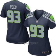 Maglia NFL Game Donna Seattle Seahawks Reed Blu Scuro