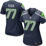 Maglia NFL Game Donna Seattle Seahawks Rubin Blu Scuro