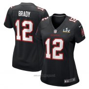 Maglia NFL Game Donna Tampa Bay Buccaneers Tom Brady Nero