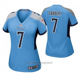 Maglia NFL Game Donna Tennessee Titans Blaine Gabbert Blu