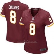 Maglia NFL Game Donna Washington Commanders Cousins Rosso