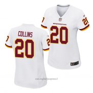 Maglia NFL Game Donna Washington Commanders Landon Collins Bianco