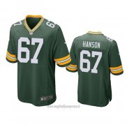 Maglia NFL Game Green Bay Packers 67 Jake Hanson Verde