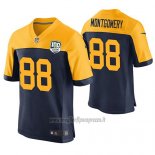 Maglia NFL Game Green Bay Packers Ty Montgomery 100th Anniversary Blu