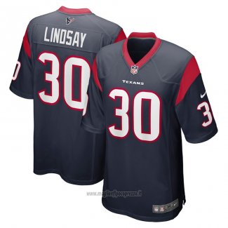 Maglia NFL Game Houston Texans Phillip Lindsay Blu