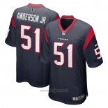 Maglia NFL Game Houston Texans Will Anderson JR. 2023 NFL Draft First Round Pick Blu
