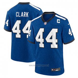 Maglia NFL Game Indianapolis Colts Dallas Clark Indiana Nights Alternato Blu