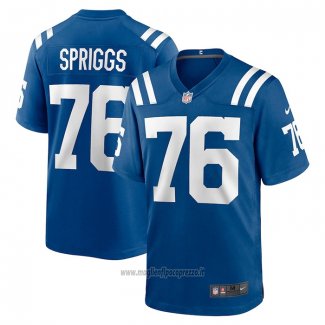 Maglia NFL Game Indianapolis Colts Jason Spriggs Blu