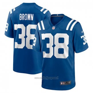 Maglia NFL Game Indianapolis Colts Pharaoh Brown Blu