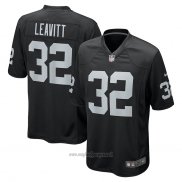 Maglia NFL Game Las Vegas Raiders Dallin Leavitt Nero