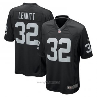 Maglia NFL Game Las Vegas Raiders Dallin Leavitt Nero