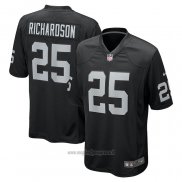 Maglia NFL Game Las Vegas Raiders Decamerion Richardson Nero