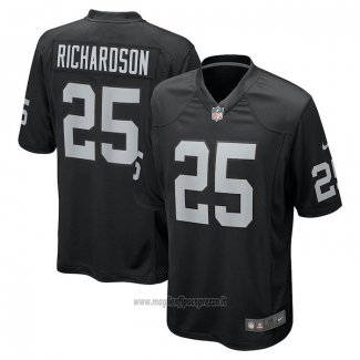 Maglia NFL Game Las Vegas Raiders Decamerion Richardson Nero