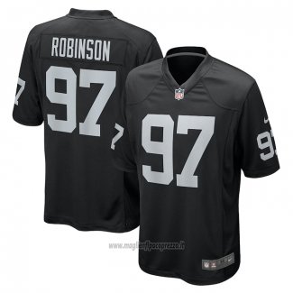 Maglia NFL Game Las Vegas Raiders Janarius Robinson Nero