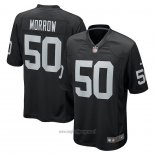 Maglia NFL Game Las Vegas Raiders Nicholas Morrow Nero