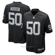 Maglia NFL Game Las Vegas Raiders Nicholas Morrow Nero