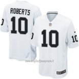 Maglia NFL Game Las Vegas Raiders Roberts Bianco