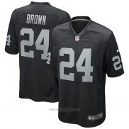 Maglia NFL Game Las Vegas Raiders Willie Brown Retired Nero
