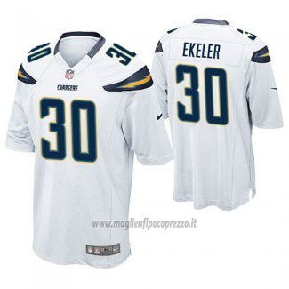 Maglia NFL Game Los Angeles Chargers Austin Ekeler Bianco