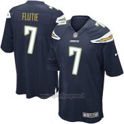Maglia NFL Game Los Angeles Chargers Flutie Blu2