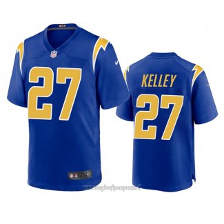 Maglia NFL Game Los Angeles Chargers Joshua Kelley Alternato Blu2