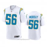 Maglia NFL Game Los Angeles Chargers Kenneth Murray Bianco