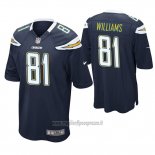 Maglia NFL Game Los Angeles Chargers Mike Williams Blu