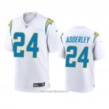 Maglia NFL Game Los Angeles Chargers Nasir Adderley 2020 Bianco