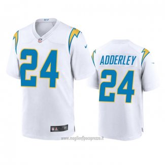 Maglia NFL Game Los Angeles Chargers Nasir Adderley 2020 Bianco
