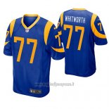 Maglia NFL Game Los Angeles Rams Andrew Whitworth Blu Giallo