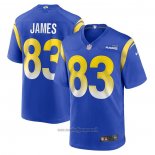 Maglia NFL Game Los Angeles Rams Sam James Home Blu