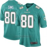 Maglia NFL Game Miami Dolphins Sims Verde