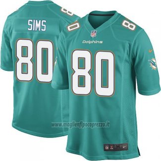 Maglia NFL Game Miami Dolphins Sims Verde