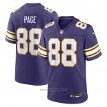 Maglia NFL Game Minnesota Vikings Alan Page Classic Retired Viola