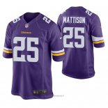 Maglia NFL Game Minnesota Vikings Alexander Mattison Viola