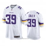 Maglia NFL Game Minnesota Vikings Brian Cole Ii Bianco