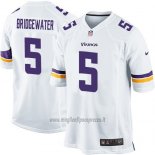 Maglia NFL Game Minnesota Vikings Briogewater Bianco