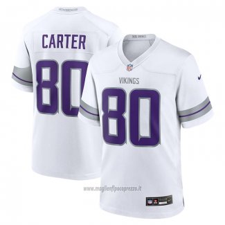 Maglia NFL Game Minnesota Vikings Cris Carter Alternato Retired Bianco