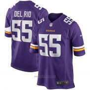 Maglia NFL Game Minnesota Vikings Jack Del Rio Retired Viola