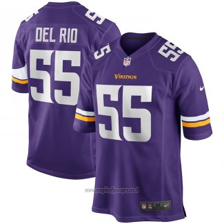 Maglia NFL Game Minnesota Vikings Jack Del Rio Retired Viola