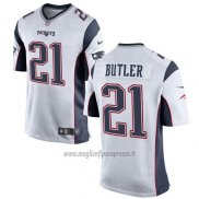 Maglia NFL Game New England Patriots Butler Bianco
