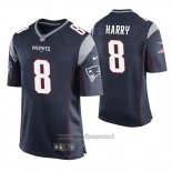 Maglia NFL Game New England Patriots N'keal Harry Blu